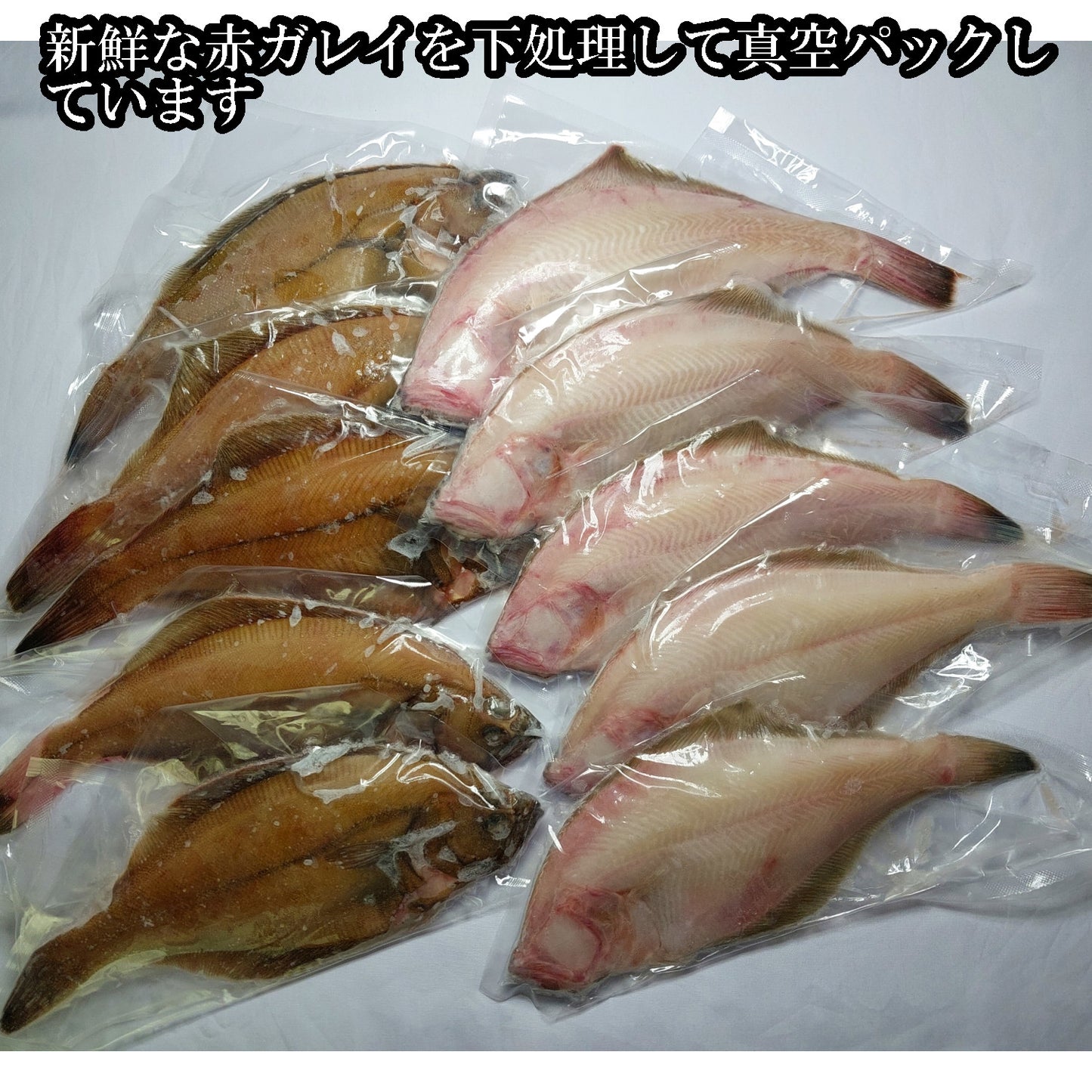10343.煮付け用赤ガレイ10枚セット 6,300円